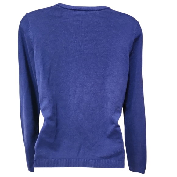 Talbots Colbalt Blue Cardigan Size Small - Picture 2 of 13